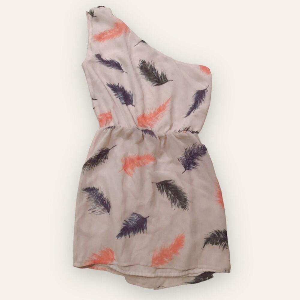Rory Beca x Forever 21 One Shoulder Feather Dress